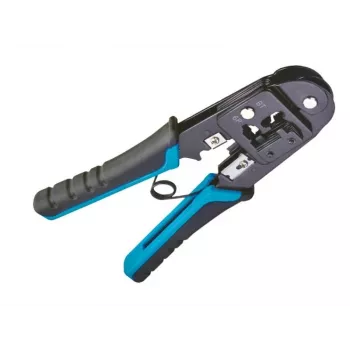 Alantec NI024 zaciskarka do kabli Crimping tool czarna, niebieska