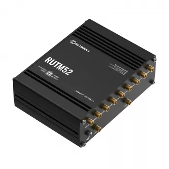 Router 5G Teltonika RUTM52, 5x GbE, Dual SIM, eSIM, Wi-Fi 5