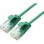 ROLINE GREEN UTP kabel krosowy Cat.6A (klasa EA), LSOH, cienki, zielony, 0,3 m (21.44.3931)