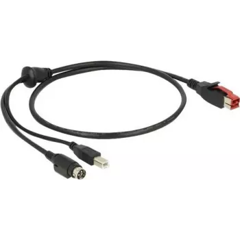 Kabel USB DeLOCK 85487 USB 2.0 1m USB B Czarny