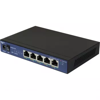 Przełącznik sieciowy ALLNET ALL-SG8005P-2.5G, 5‑portowy, obsługa PoE, łącze uplink 2.5G