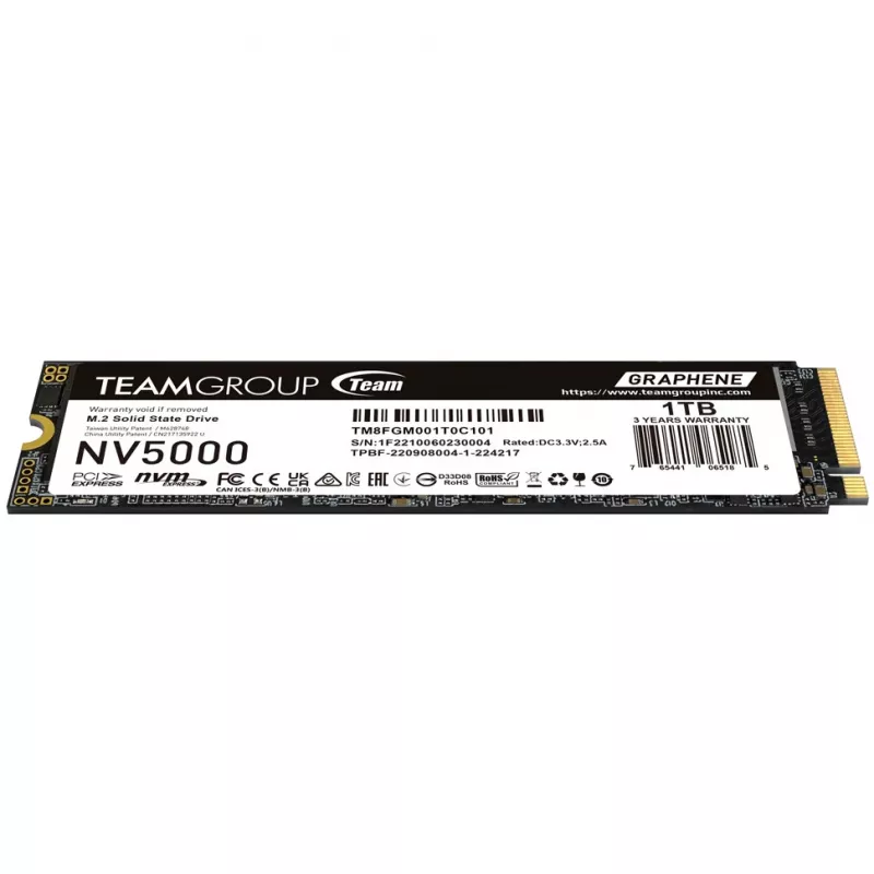 Dysk SSD Team Group 1TB M.2 NVMe PCIe 4.0 TM8FGM001T0C101