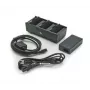 Ładowarka biurkowa Zebra SAC-MPM-3BCHGEU1-01, zasilanie sieciowe, czarna, w zestawie kable AC i DC