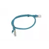 Kabel sieciowy LANBERG RJ-45 Cat5e PCU5-10CC-0050-B, 0,5 m, U/UTP, CCA, niebieski