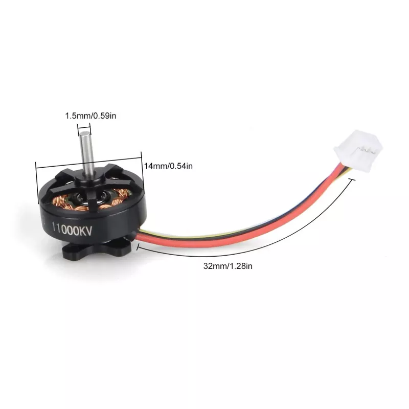 BetaFPV 1103 Brushless Motor do drona 11000KV_2S, 1 szt.