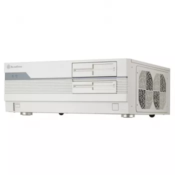 Silverstone SST-FLP01W obudowa komputerowa HTPC Biała