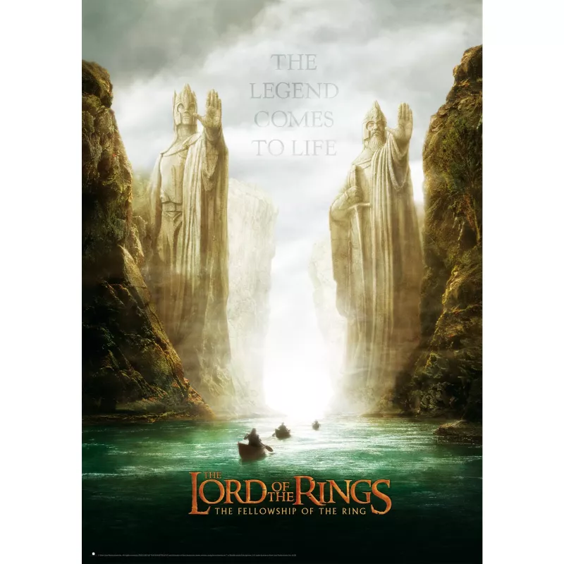Lord of the Rings - Drużyna Pierścienia, Puzzle 1000 elementów