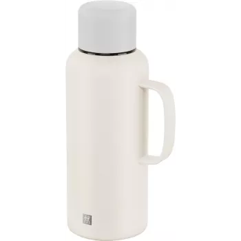 Kubek termiczny Thermo Plus ZWILLING 1,2 L, kremowy — próżniowo izolowany kubek podróżny