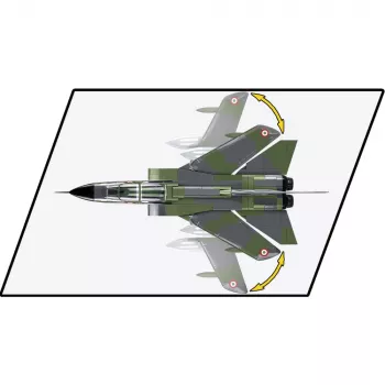 Zabawka konstrukcyjna Cobi Panavia Tornado IDS model w skali 1:48 COBI-5894