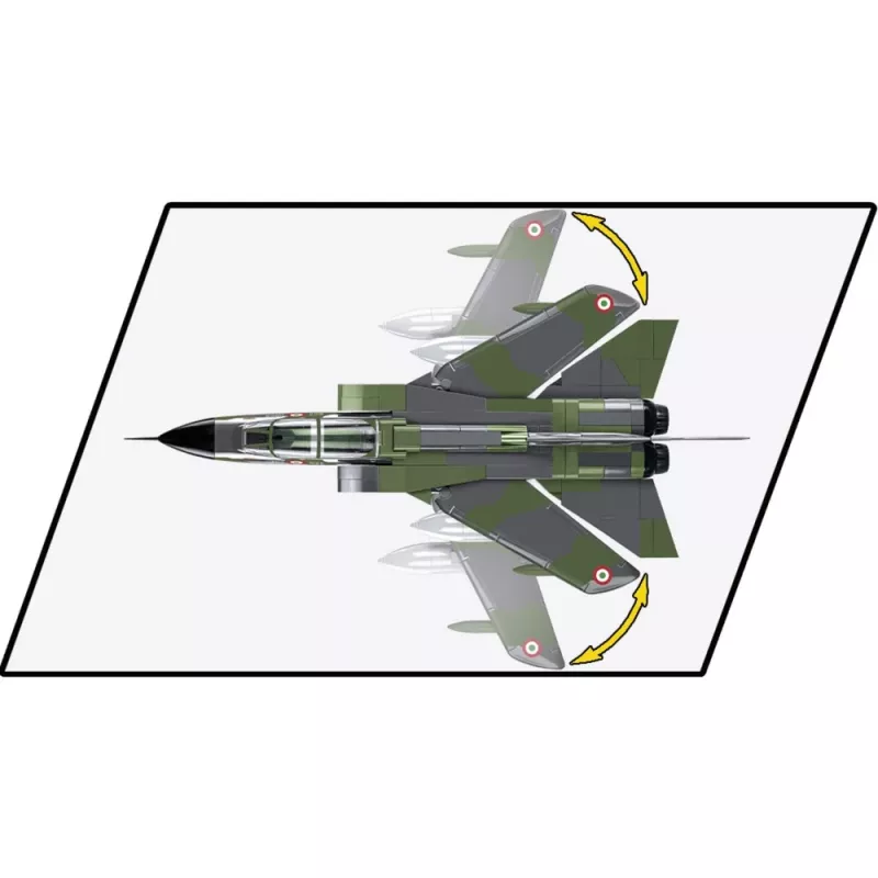 Zabawka konstrukcyjna Cobi Panavia Tornado IDS model w skali 1:48 COBI-5894
