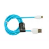 Kabel USB 2.0 IBOX IKUMD3A — USB A na Micro-USB B, 1 m, niebieski