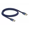 Kabel HDMI DeLOCK Ultra High Speed 48 Gbps 8K 60 Hz niebieski 1 m