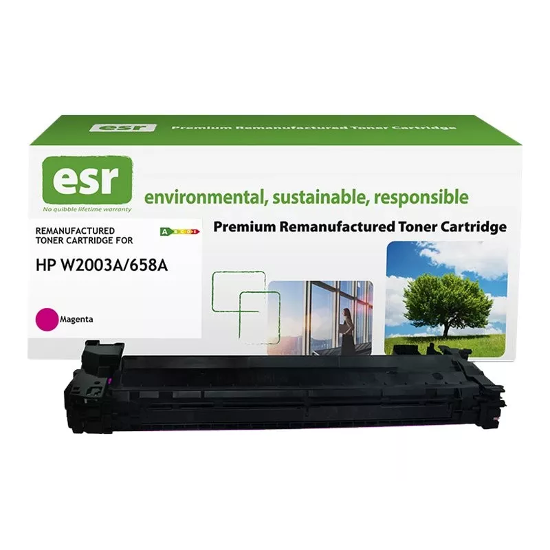 ESR Toner Cartridge kompatybilny z HP W2003A (658A), magenta, regenerowany, 6000 stron
