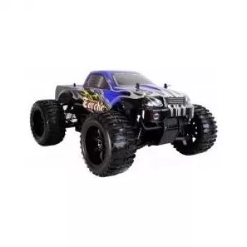 Amewi Torche - Monstertruck - Silnik elektryczny - 1:10 - Gotowy do jazdy (RTR) - Niebieski - Napęd na wszystkie koła (22032)
