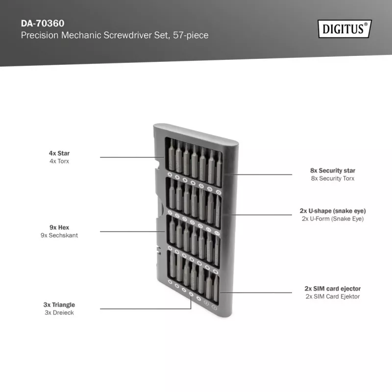 Zestaw śrubokrętów DA-70360