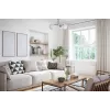 Activejet Classic lampa wisząca sufitowa żyrandol IRMA nikiel potrójny 3xE27 do salonu