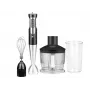 Ręczny blender zanurzeniowy LAFE BRK-003A, 800W, czarny/srebrny, ostrze ze stali nierdzewnej, misa 0,6 l, dzbanek 0,5 l