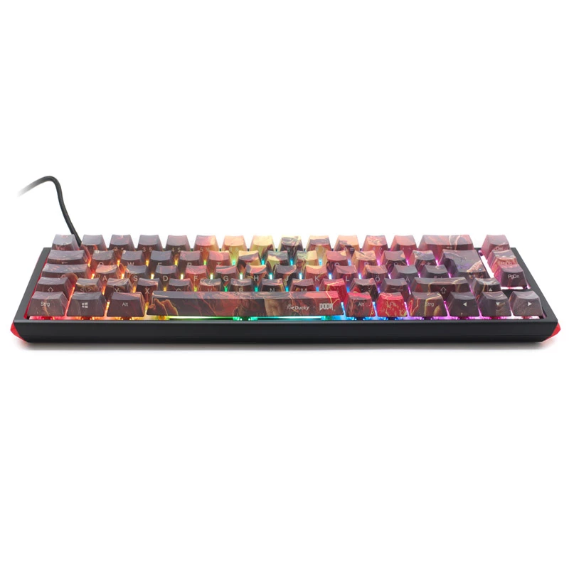 Ducky One 3 SF Doom limited Edition klawiatura Gaming USB QWERTY Wielokolorowa