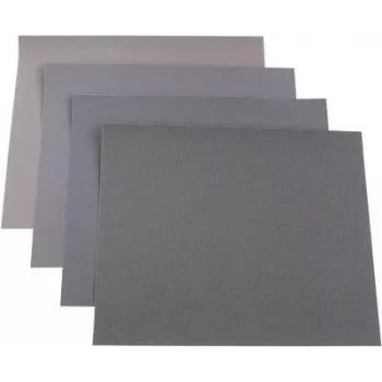 KWB Zestaw papieru ściernego 812319 — Arkusze 280×230 mm, gradacje 60, 80, 150, 180