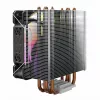 Chłodzenie procesora SAVIO SAVGCOVORTEXX2ARGB z 4 rurkami cieplnymi, wentylatorem 120 mm ARGB, czarne