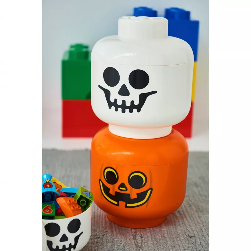Półka na pojemnik do przechowywania Room Copenhagen LEGO Storage Head „Skeleton” duży 40321728