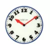 Zegar ścienny NeXtime 8151 Boy, Ø43 cm, biały/niebieski/czarny/czerwony