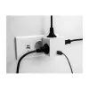 DeLOCK 11501 Adapter Wtyczki Zasilającej Typ F Biały Porty USB 3A