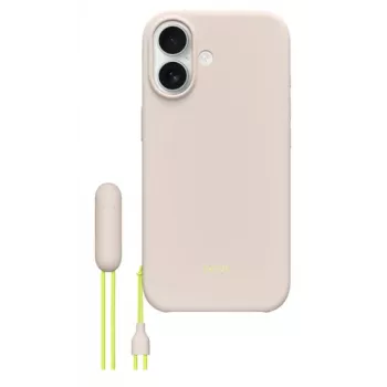 Apple Beats Etui iPhone 17 z podstawką, MagSafe i sterowaniem aparatem, Limestone, MGTL4LL/A