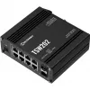 Teltonika TSW202 Zarządzalny przełącznik L2 Gigabit Ethernet (10/100/1000) Power over Ethernet (PoE) Aluminium, Niebieski