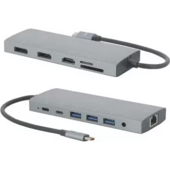 Mobilis USB-C Docking Station 12 in 1 100 W Max (020028)
