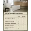 Mill WiFi Panel Heater | PA1500WIFI4A | Panel Heater | 1500 W | Odpowiedni do pomieszczeń do 22 m² | Biały | IPX4