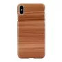 Etui na smartfona man and wood do iPhone XS Max — Cappuccino biały