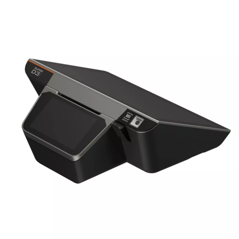 Terminal POS SUNMI D3 MINI 10,1-calowy projekcyjny pojemnościowy ekran dotykowy z łącznością USB i Bluetooth