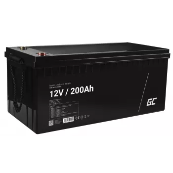 Akumulator pojazdowy zielony Cell AGM33 VRLA AGM 200 Ah 12 V, bezobsługowy, 58 kg
