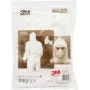 Kombinezon ochronny 3M 4510XL, jednorazowy kombinezon, rozmiar XL, biały