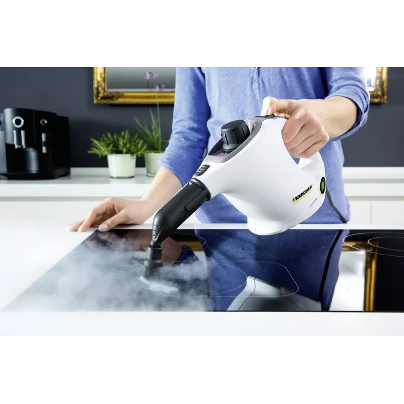 Kärcher SC 1 EasyFix Przenośny parownica 1200 W Czarny, Biały