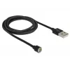 Kabel USB DeLOCK 85724 USB 2.0 1.1 m czarny
