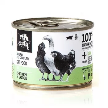 3COTY 19. Chicken and Goose - mokra karma dla kota - 180g