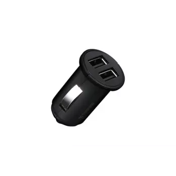 Transcend TS-DPL3 - Zasilacz samochodowy - 2.4 A - 2 porty wyjściowe (2 x USB)