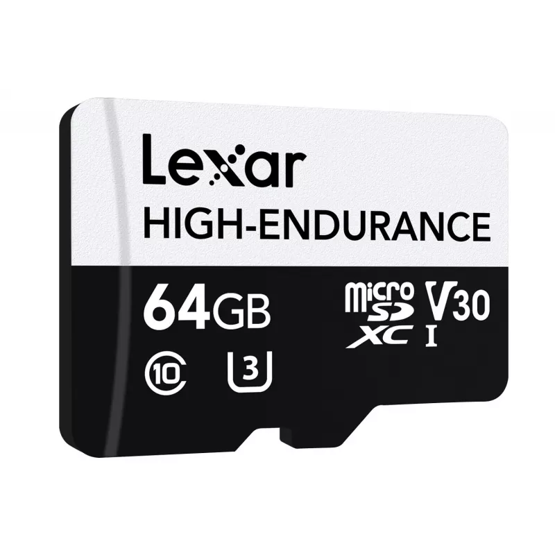karta microSD High Endurance 64 GB C10 A1 U1 V30 100/35 MB/s