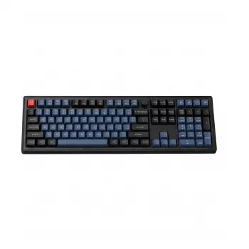 Klawiatura mechaniczna Keychron V6 Ultra 8K 100% Bk RGB czerwony H — pełnowymiarowa, przewodowa, z możliwością wymiany switchy, układ ANSI
