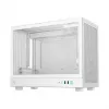 Obudowa komputerowa DeepCool CH160 PLUS WH Small Form Factor biała, microATX, szkło hartowane, USB-C