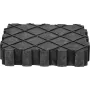 Podkładka gumowa ks tools 160.0391, uniwersalna podkładka podporowa 155×125×35 mm
