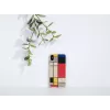 Etui man and wood na iPhone XS Max — drewniany tył, biała ramka