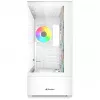 Obudowa PC Sharkoon AK6 RGB, ATX, biała