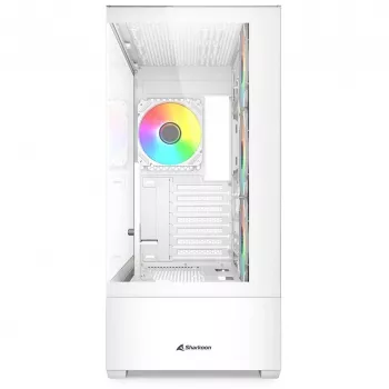 Obudowa PC Sharkoon AK6 RGB, ATX, biała