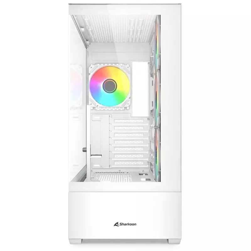 Obudowa PC Sharkoon AK6 RGB, ATX, biała