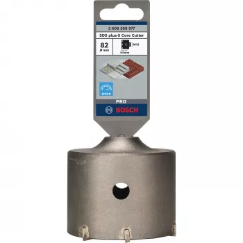 PRO SDS plus-5 wiertło koronowe udarowe, Ø 82 mm
