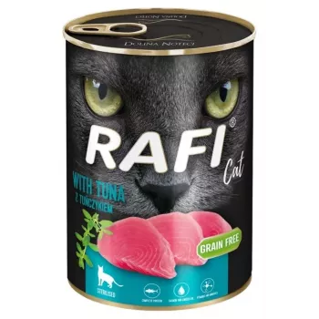 DOLINA NOTECI Rafi Cat Adult z tuńczykiem - mokra karma dla kota - 400g