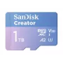 Karta pamięci SanDisk Creator MicroSD 1TB o wysokich prędkościach transferu do 190 MB/s